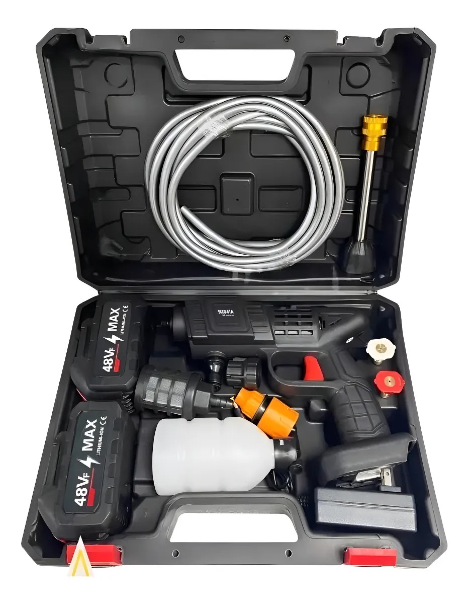 HIDROLAVADORA CAJA NEGRA DOBLE BATERIA